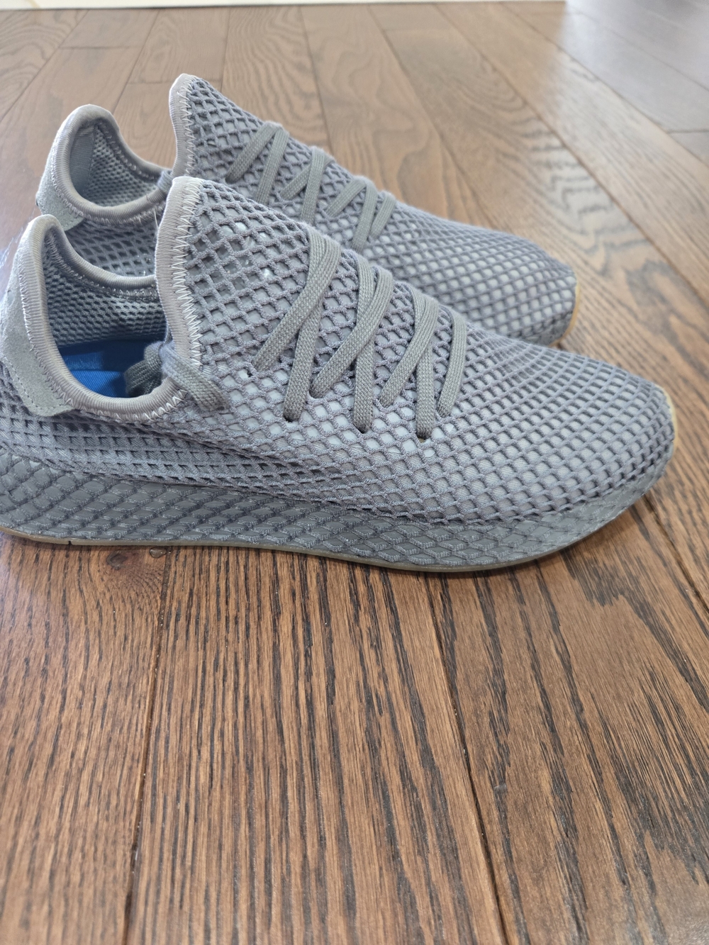 Adidas Deerupt Runner Solar Grey Core Men’s Shoes Size 10 1/2